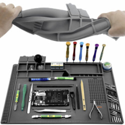 Mata serwisowa 300x450mm dla elektroników,temp. max 500°C-Narzędzia Warsztatowe i Wyposażenie