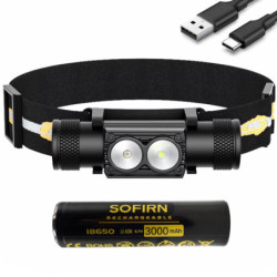 Latarka H25LR SOFIRN czołowa PROFESSIONAL USB-C 500lm akumulator 18650