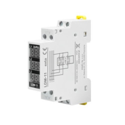Wskaźnik napięcia 3-Faz LDM-11 ZAMEL, miernik woltomierz DIN TH35