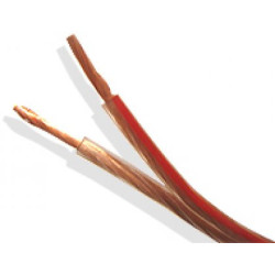 Przewód Głośnikowy 2x2,5  CCA bezbarwny-Przewody i Druty w metrażu