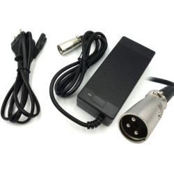 Ładowarka rower elektryczny 24V wtyk 3-pin (29.4V 2A) zasilacz do Li-ion-Motoryzacja