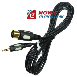 Kabel DIN-Jack 3,5 1,5m  Łezka Vitalco-Kable i Przyłącza RTV i PC