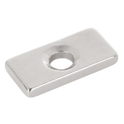 Magnes neodymowy 20x10x3  1szt. otwór na wkręt-Narzędzia Warsztatowe i Wyposażenie