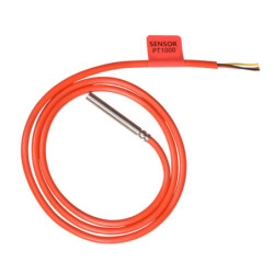 Czujnik Temperatury PT1000 5m Przewód silikonowy 5m IP65-Sterowniki i Czujniki Przemysłowe