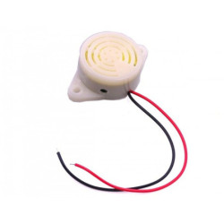 Buzzer z generatorem 3-24V Sygnał przerywany, Piezo 85db 15mA-Podzespoły Elektroniczne