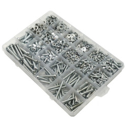 Zestaw śrub i nakrętek 1100Szt. M3 M4 M5 M6-Elektryka