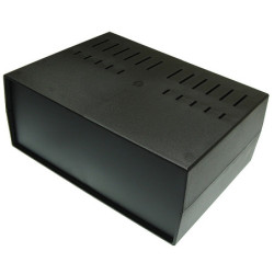 Z39W Obudowa Czarna 119x297x218 Wentylowana-Obudowy i Elementy Montażowe