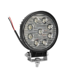 Lampa LED halogen 9x3W 12V-24V robocza okragła 115mm-Motoryzacja