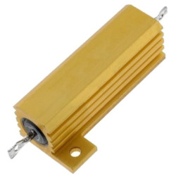 AX50WR 1k Rezystor drutowy  50W z radiatorem 1k Ohm-Podzespoły Elektroniczne