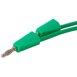 Przewód pomiarowy PPS110-GN 1m 2x Banan, Zielony 4mm 20A-Mierniki i Multimetry