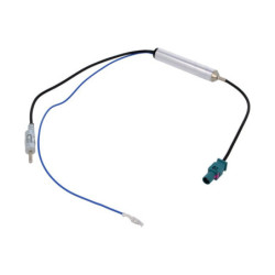 ZRS-S/GOLFV-DIN Adapter anten.VW AUDI,SEAT,SKODA Z Separatorem DIN/FAKRA-CAR AUDIO-VIDEO