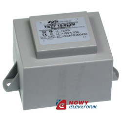 TSZZ18/022  19V-0,53A Trafo (TSZZ15/022) Do sterownika pieca JUNKERS-Zasilacze i Transformatory
