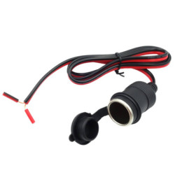 Gniazdo zapalnicz. z kablem bez końcówek 1m 12-24V 15A zapalniczki-Motoryzacja