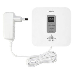 Czujnik gazu i czadu CGD-50A2 12V 230V 2w1 Tlenek węgla i gaz ziemny E-Czujniki Gazów Niebezpiecznych