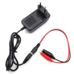 Ładowarka Li-ion 16.8V 2A zasilacz wtyk 5.5/2.1mm + adapter na krokodylki-Akumulatory i Ładowarki