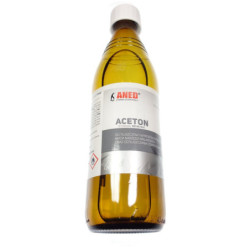 Rozpuszczalnik Aceton 0,5L Butelka Szklana-Narzędzia Warsztatowe i Wyposażenie