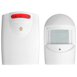 Czujnik ruchu bezprzewodowy 717 ORNO  sygnaliz.wejścia IP44 120m-Systemy Alarmowe