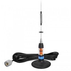 CB antena samoch.MISSOURI UP|1/4 podstawa:12cm3dbi72cm PRESIDENT 100W-CB Radia i Krótkofalówki