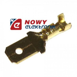 Konektor M 6,3 krótki przewód 3mm-Podzespoły Elektroniczne