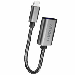 Kabel USB-C/USB-A 2.0 OTG DUDAO L15T, Adapter USB-C Wtyk/USB-A Gniazdo