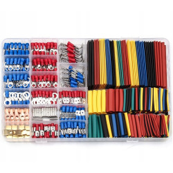 Zestaw Konektorów 350Szt.i rurek termokurczliwych 328Szt.