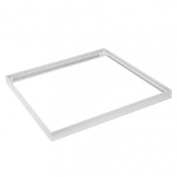 RAMKA DO MONTAŻU NATYNKOWEGO PANELI LED OPRAW ALGINE AMSTRONG SLIM / BACKLIGHT 600x600x43 mm BIAŁA